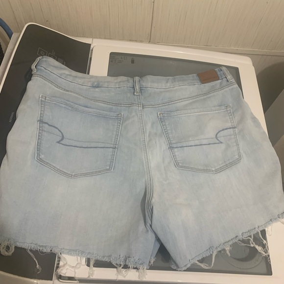 American Eagle Outfitters Pants - American Eagle Outfitters Light Blue Jean Shortie 18